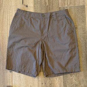Columbia Men's Tan Flat Front Shorts